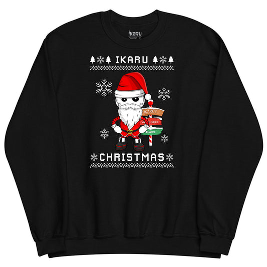 Ikaru Santa Ugly Sweater - Sweatshirt (Adult & Youth)