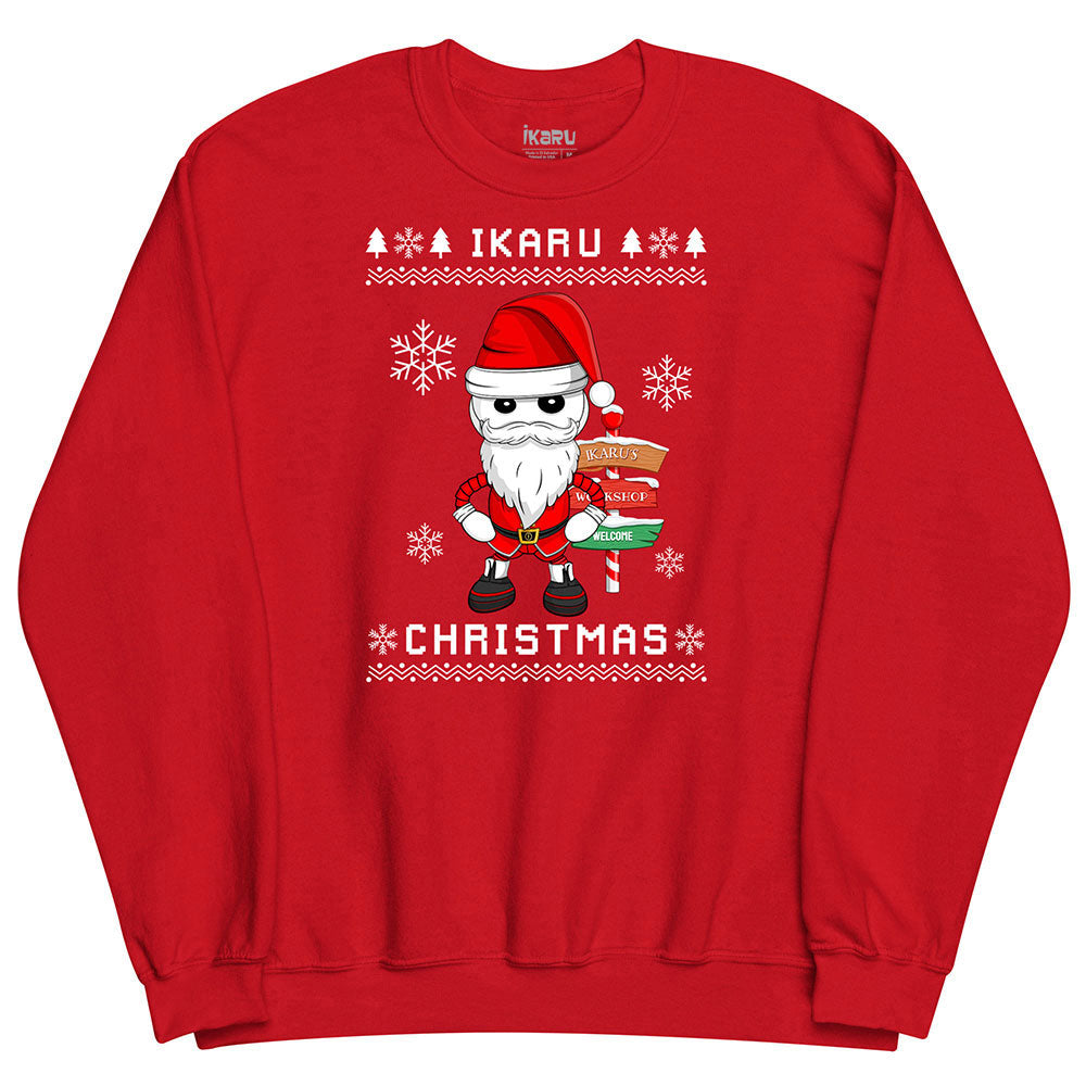 Ikaru Santa Ugly Sweater - Sweatshirt (Adult & Youth)
