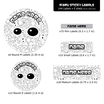 Ikaru Pattern (Labels Pack)