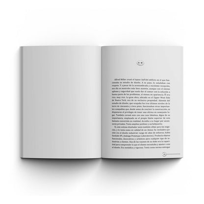pagina del libro IKARU El Despertar, edición en español de Alfredo Mele