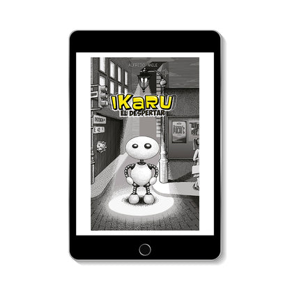 Portada del ebook IKARU El Despertar, edición Kindle en español