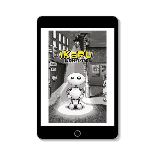 Portada del ebook IKARU El Despertar, edición Kindle en español